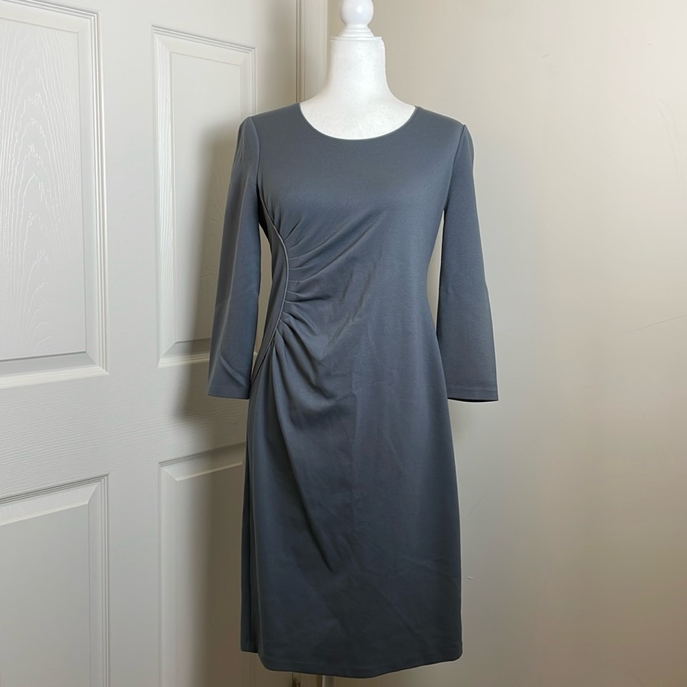 Armani Collezioni: Ponte Side Rushed Sheath Dress